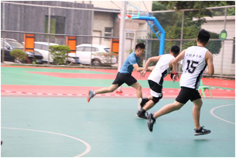 金秋十月 宏旺半导体篮球联赛第八赛火热开打