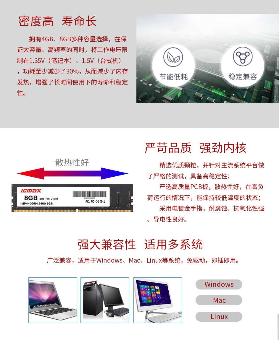 DDR3 UDIMM商用系列